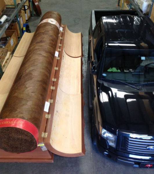 Private Colllector Orders Gigantic Cigar