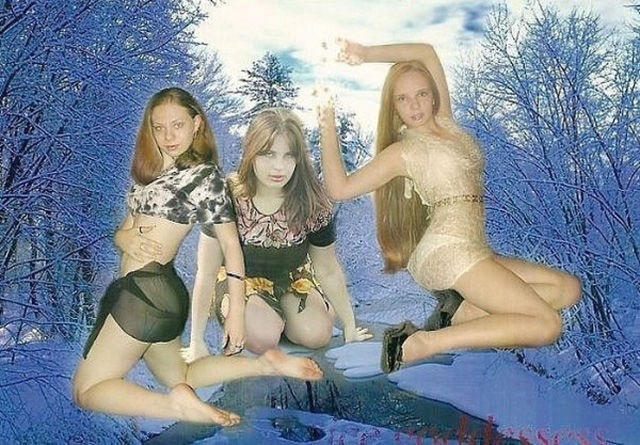 Bad Photoshopping Found on Russian Social Networks