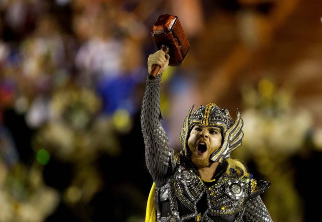 Crowds Go Wild on the Streets of Rio