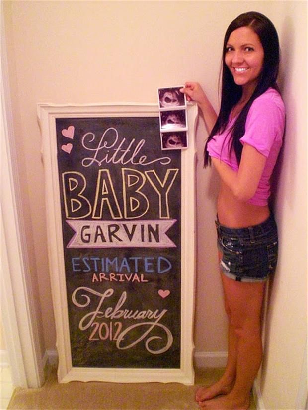 Lovely “Baby-on-the-way” Announcement Ideas