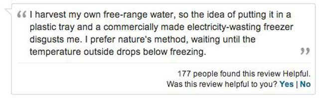 “How to Make Ice” Recipe Sparks Hilarious Responses