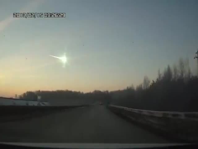 Meteor Shower Hit Russia This Morning 