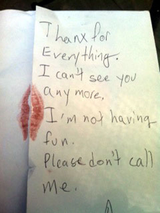 Breakup Letters You Should Be Happy You Didn’t Receive (18 pics