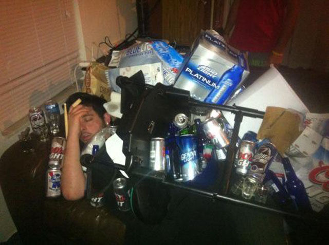 wasted drunk