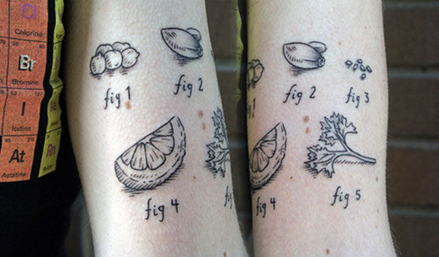 People Who Love Food So Much, They Tattoo It