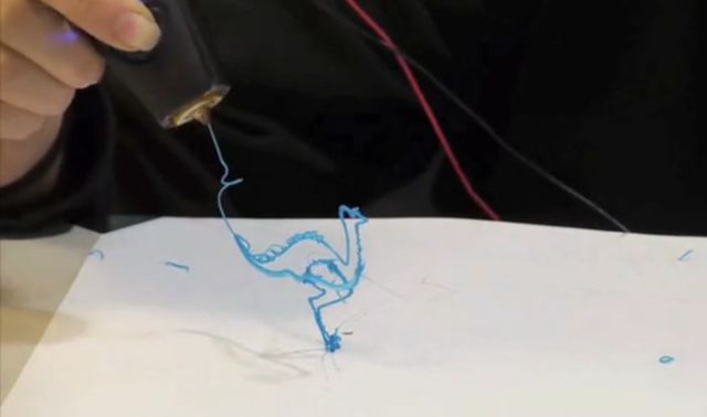 A Pen that Can Draw in 3D