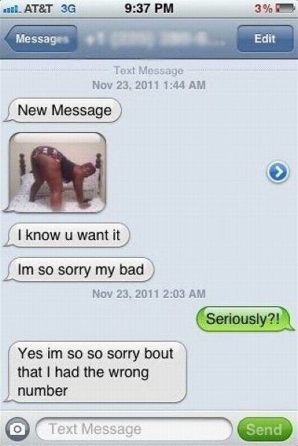 Sexting Attempts that Are Complete Fails