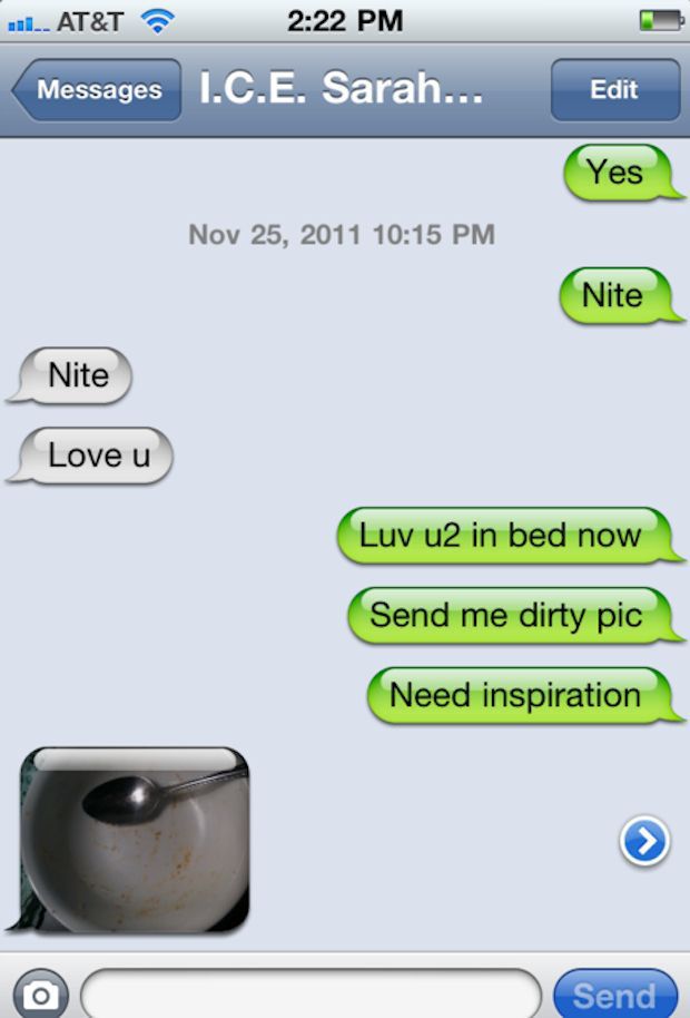 Sexting Attempts that Are Complete Fails