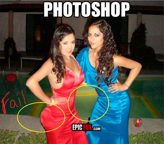 Amateur Photoshoppers Who Got Caught