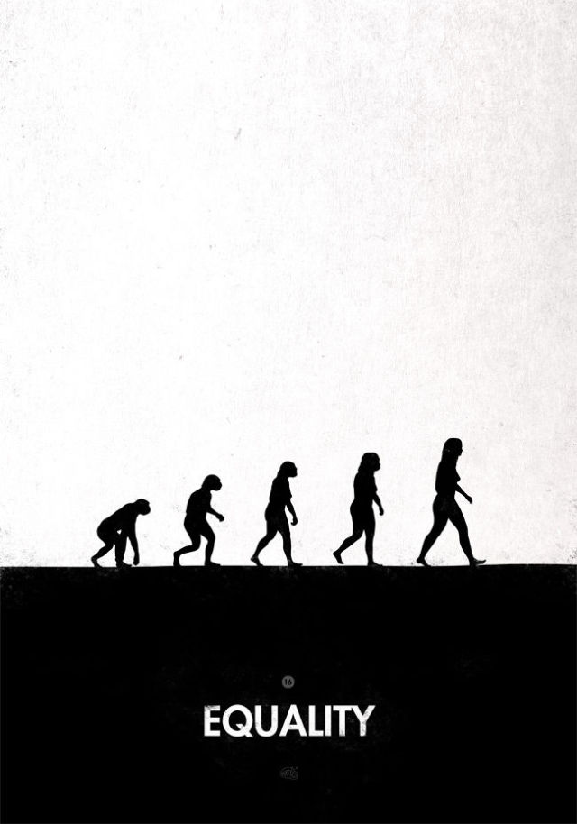 Clever Reproductions of the Evolution of Man Imagery