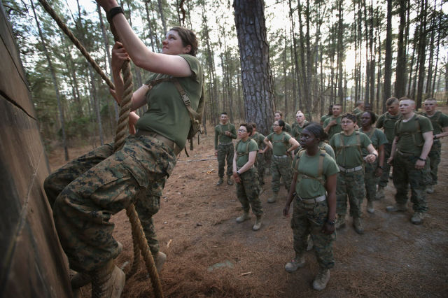 Kick-Ass Female US Marines
