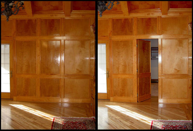 Creatively Camouflaged Secret Rooms