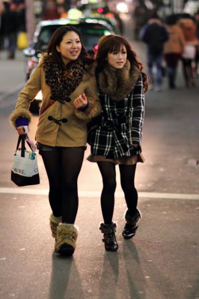 Girls on the Streets of Japan