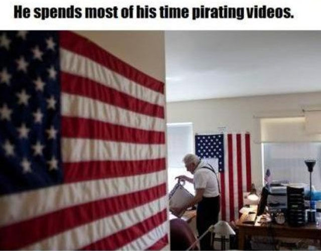A Man Who Pirates Movies for a Good Cause