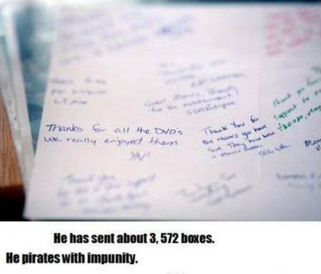 A Man Who Pirates Movies for a Good Cause