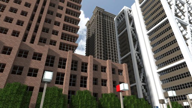 Magnificent Minecraft City Renderings