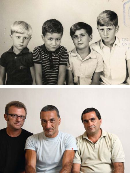 Then and Now Photos With an Unhappy Twist