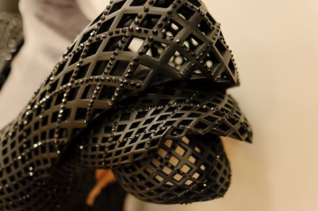 The First Ever 3D Printed Dress for Dita Von Teese