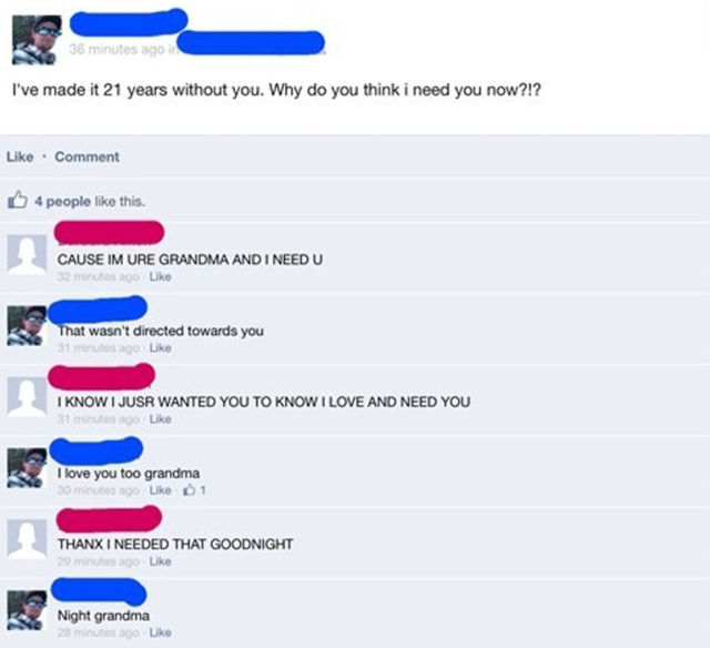 Facebook Fails and Wins. Part 5