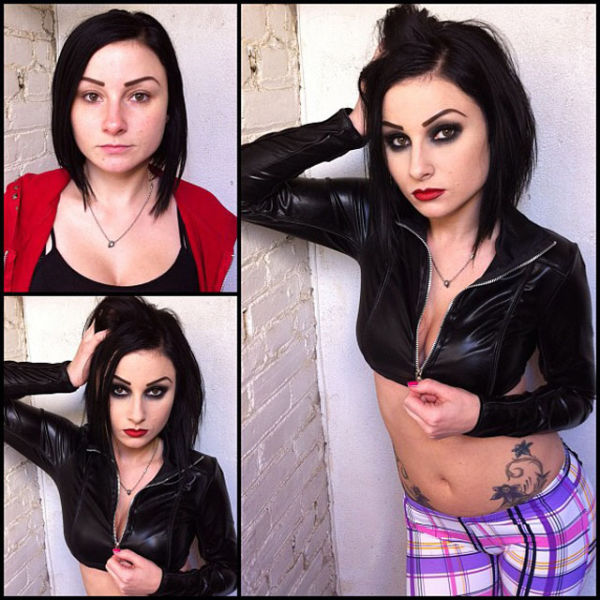 Porn Stars Before And After Their Makeup Makeover 93 Pics Iz