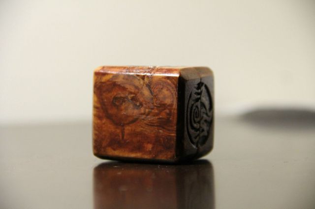 Artistic Wooden Ring Inspired by The Last Airbender