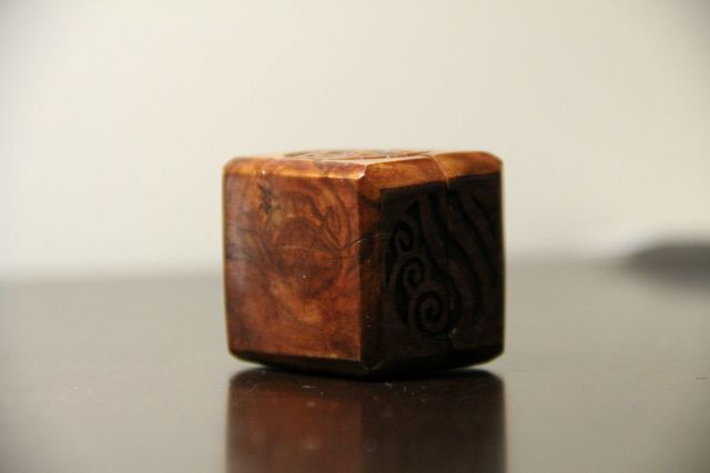 Artistic Wooden Ring Inspired by The Last Airbender