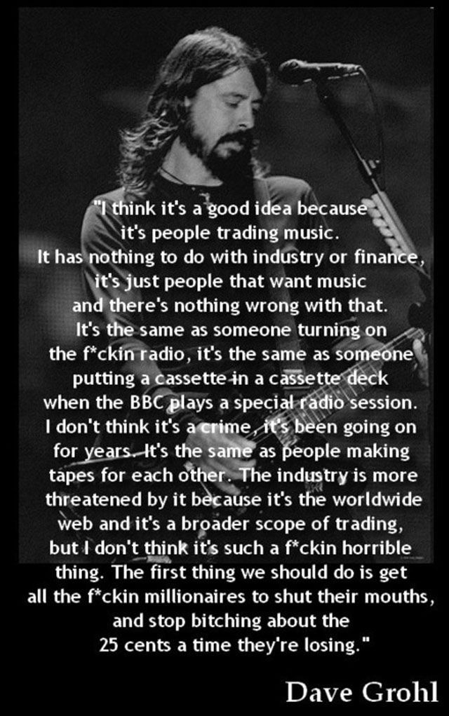 There Is No Doubt That Dave Grohl Is “The Man”