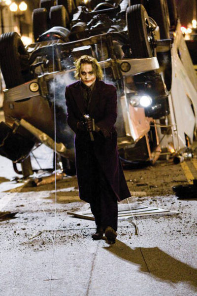Heath Ledger As Seen On the Set of “The Dark Knight”