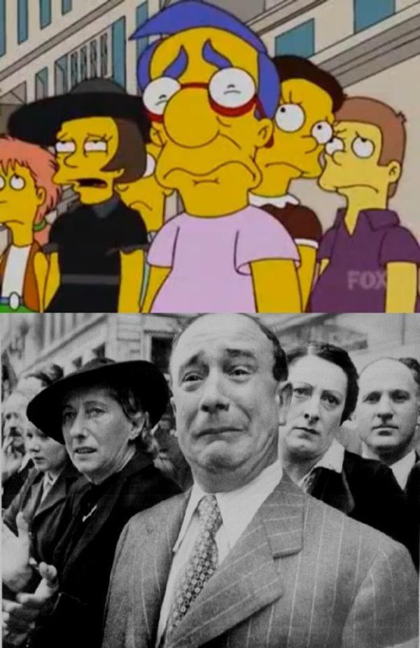 A Mix of TV, Movies and Historical Moments Featured on The Simpsons