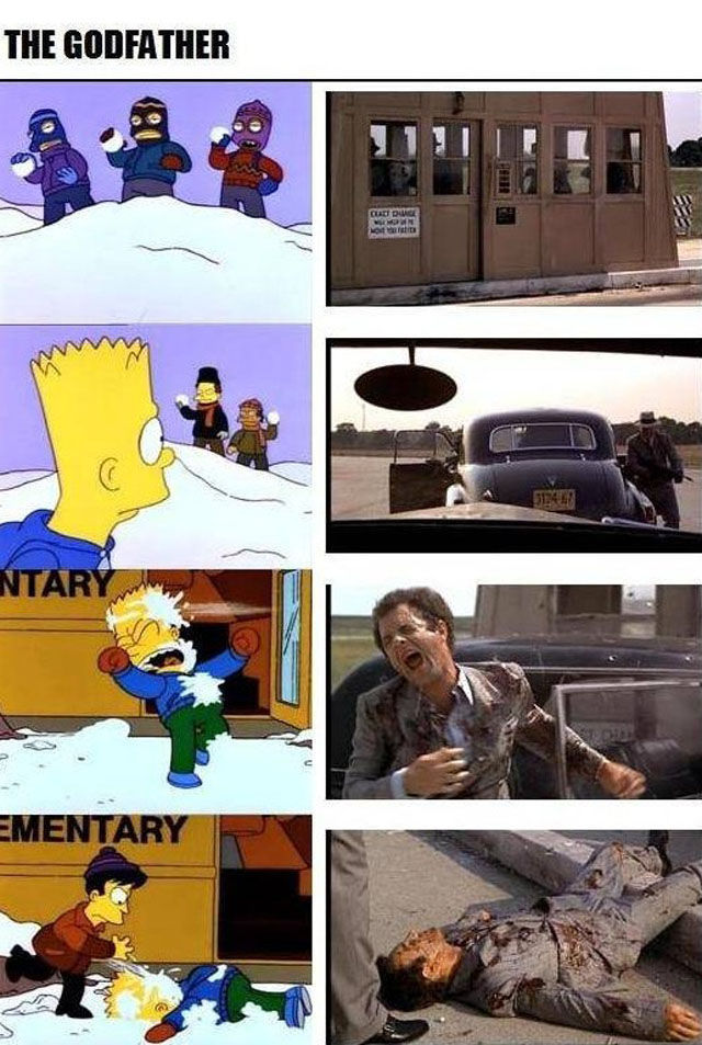 A Mix of TV, Movies and Historical Moments Featured on The Simpsons
