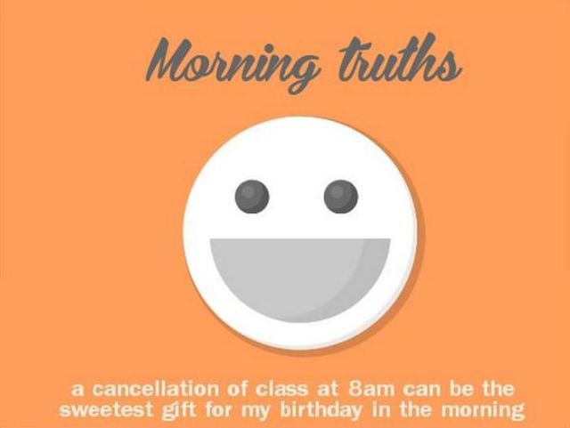 The Sad But True Facts about Mornings