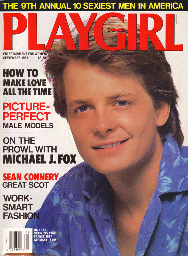 who was the first male centerfold in playgirl magazine