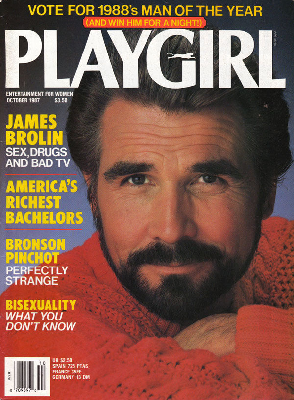 Famous Men Featured on Vintage Playgirl Covers