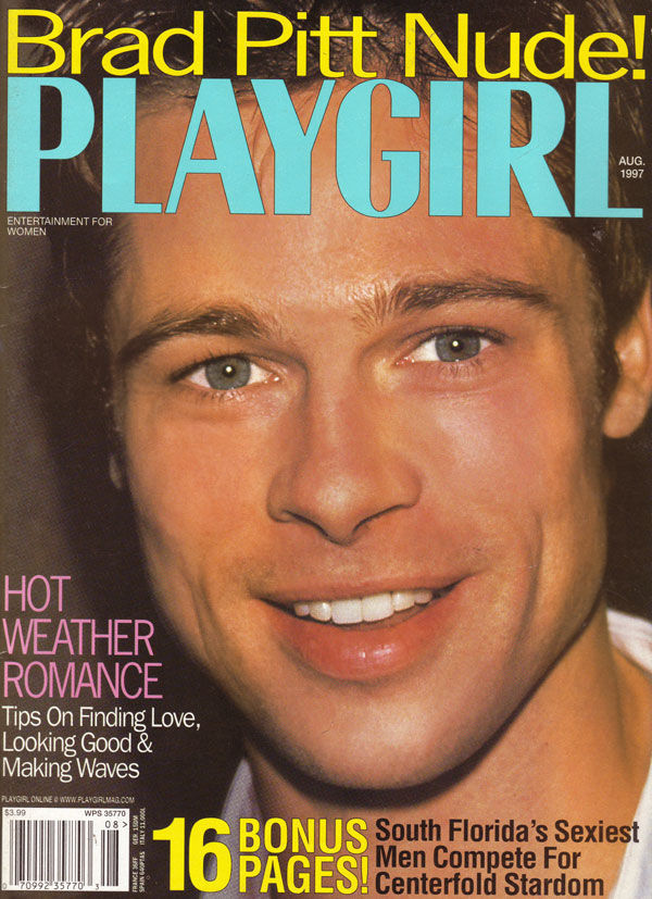 Famous Men Featured on Vintage Playgirl Covers