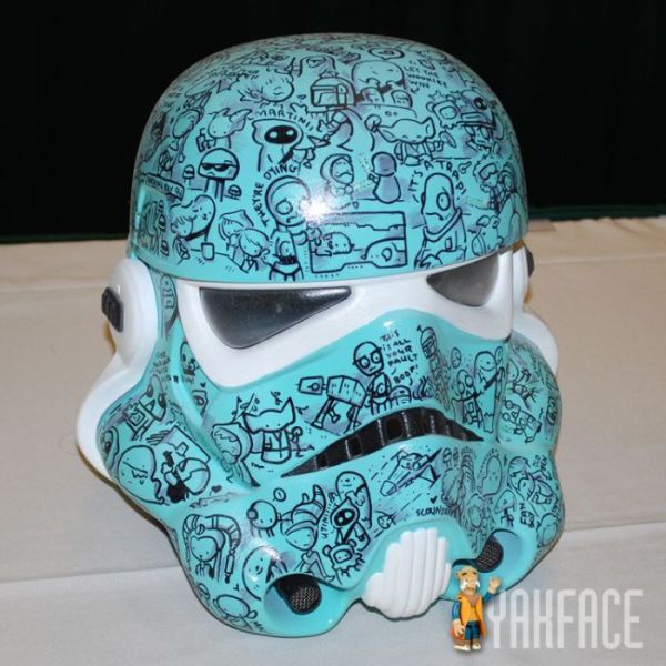 Creative Customised Stormtrooper Helmets