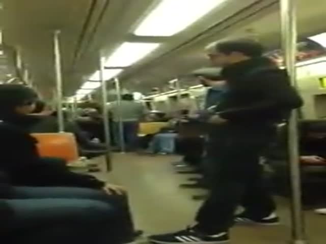 Epic Sax Battle in the Subway 