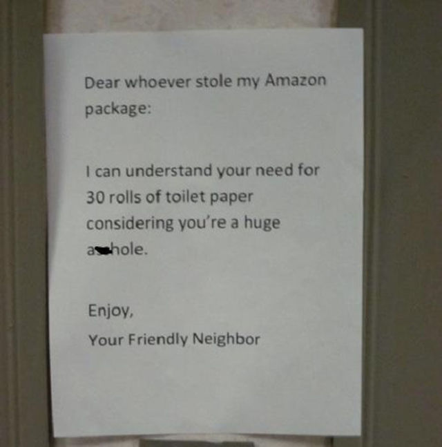 Annoying Neighbours are the Worst