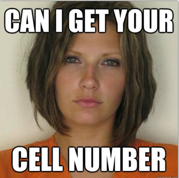 Pretty Female Convict Becomes a Cute Internet Meme