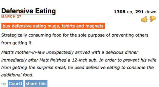 Funny Urban Dictionary Entries That Are So True