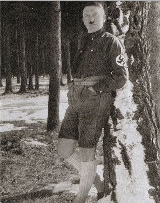 Banned Never-Before-Seen Photos of Hitler in Shorts