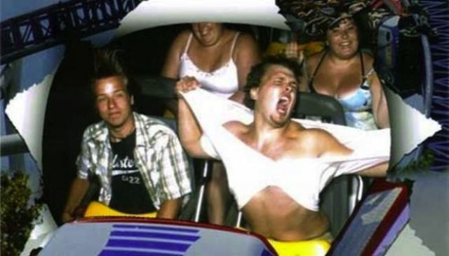 People Who Have Perfected Their Roller Coaster Poses 32 