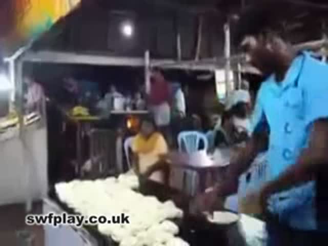 Fast Food in Bangladesh. Really Fast 