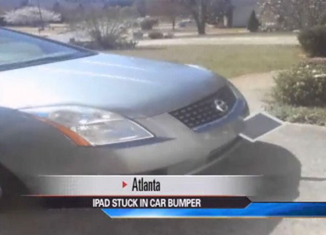 You Won’t Believe What Flew into This Woman’s Car