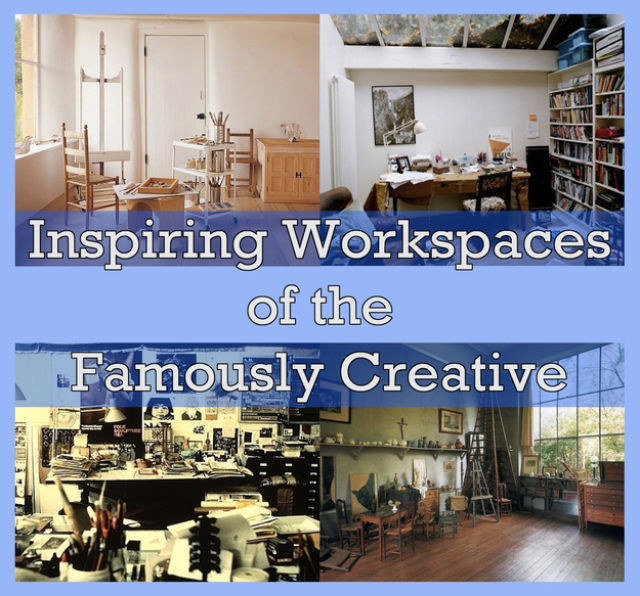 The Different Places Where Famous Creative People Go to Work