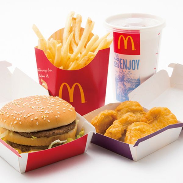 A McDonald’s Meal Served Japanese Style