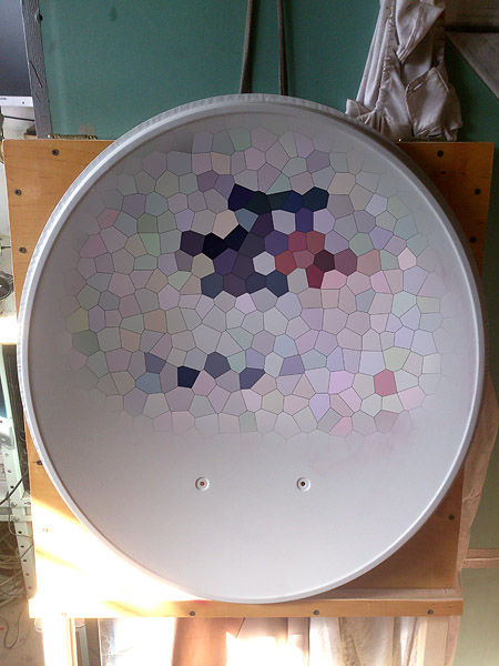 Artistic Fun with a Satellite Dish