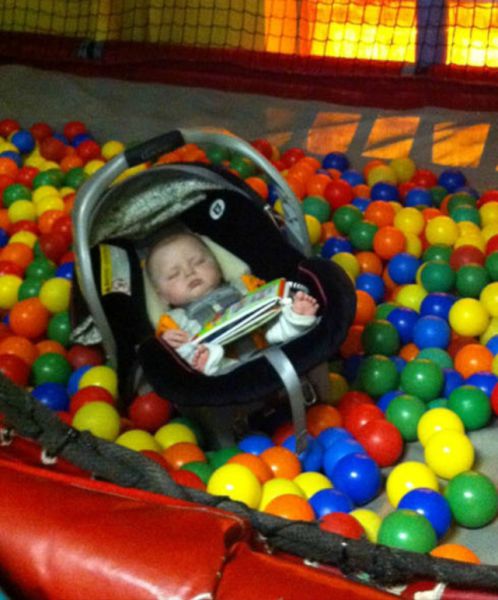 This Baby’s First Visit to Kiddies Play Centre...