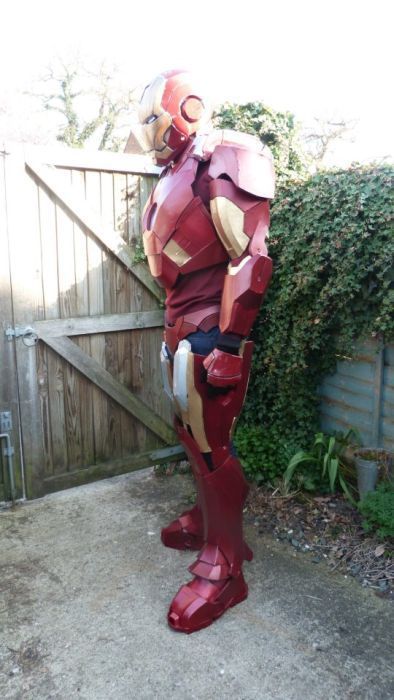 Totally Cool Homemade Iron Man Suit