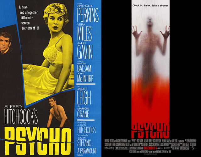 Original Horror Movie Posters vs. Re-creations!