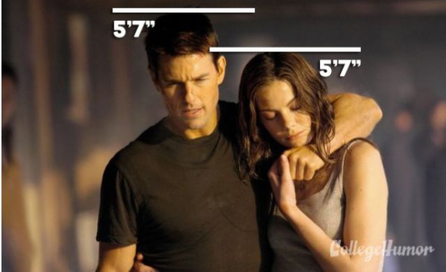 Putting Tom Cruise’s Height in Perspective